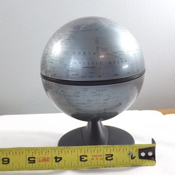 Vintage 2001's Replogle Globe 4.5" Diameter with Plastic Base - Picture 6 of 10